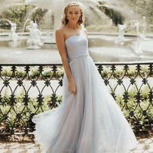 Jenny Yoo Ryder Dress in Whisper Blue unaltered 0